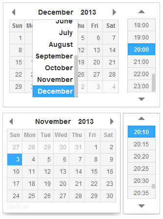 datetimepicker日期时间控件点击弹出日期时间