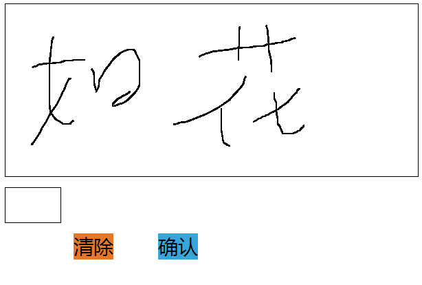 html5鼠标绘画电子签名特效