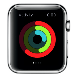 css3苹果手表apple watch开机动画特效