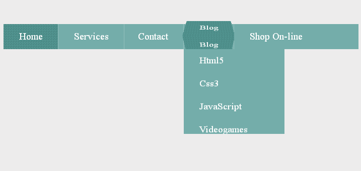 css3 3d翻转导航菜单鼠标悬停菜单3D翻转动画效果代码