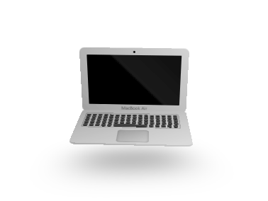 纯css3 MAC苹果笔记本电脑3D翻转动画特效