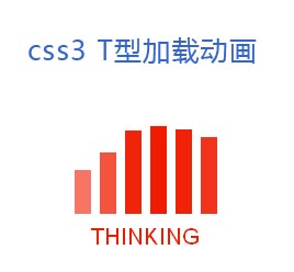 css3 Loading加载动画制作动态Loading阶梯加载动画