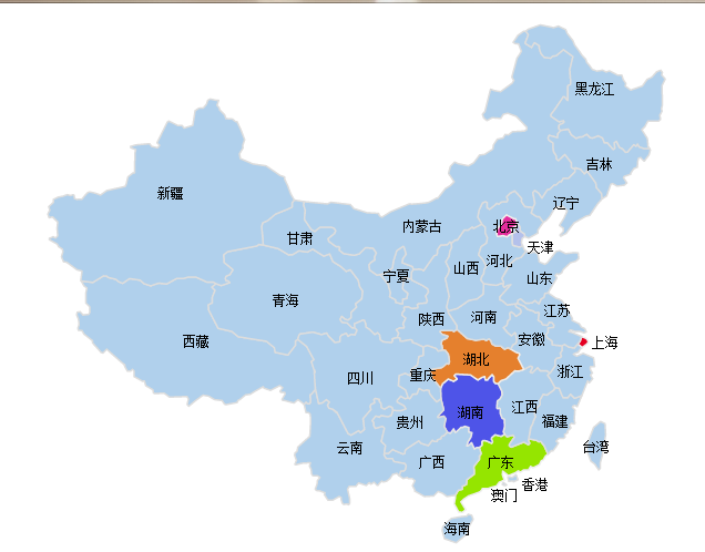 Jquery+h5绘制地图