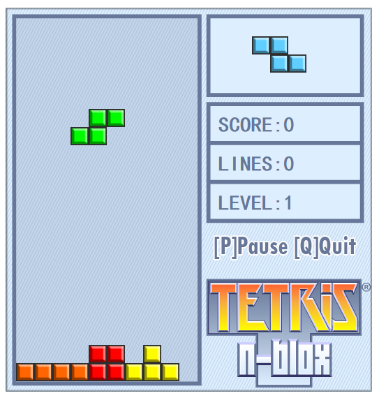 小游戏俄罗斯方块原生js手写
